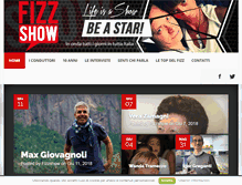 Tablet Screenshot of fizzshow.com